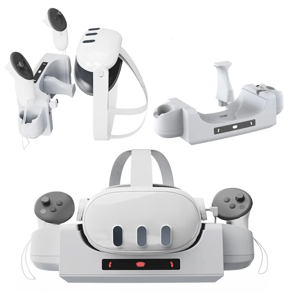 Meta Quest 3 : Smart VR Wall-Mounted Charger