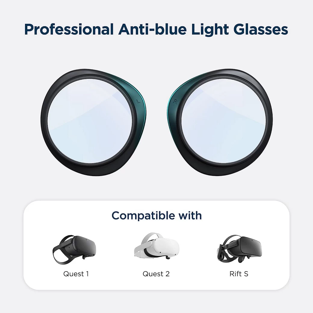 Meta Quest 2 : Anti Blue Light Glasses