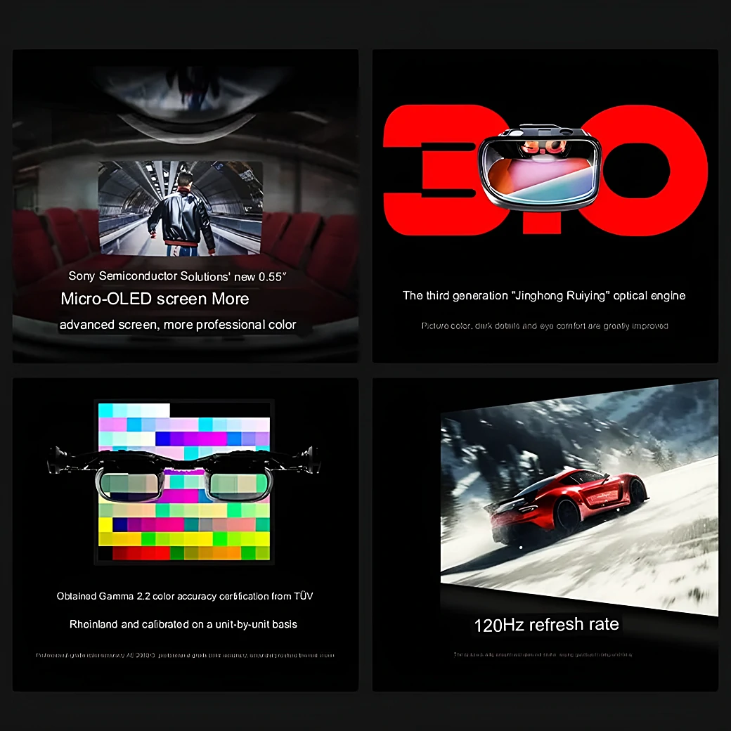 XREAL Air 2 (2023) Red – AR Glasses Gen-2