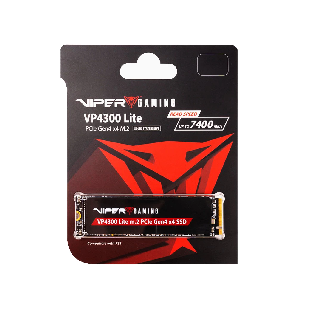 Patriot Viper VP4300 Lite M.2 PCIe Gen4 x4 *Heatsink
