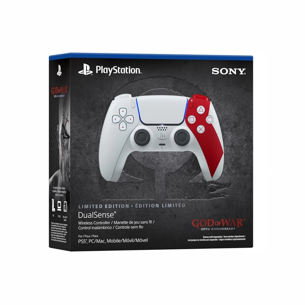 PS5 : DualSense Wireless Controller - God of War 20th Anniversary Limited Edition