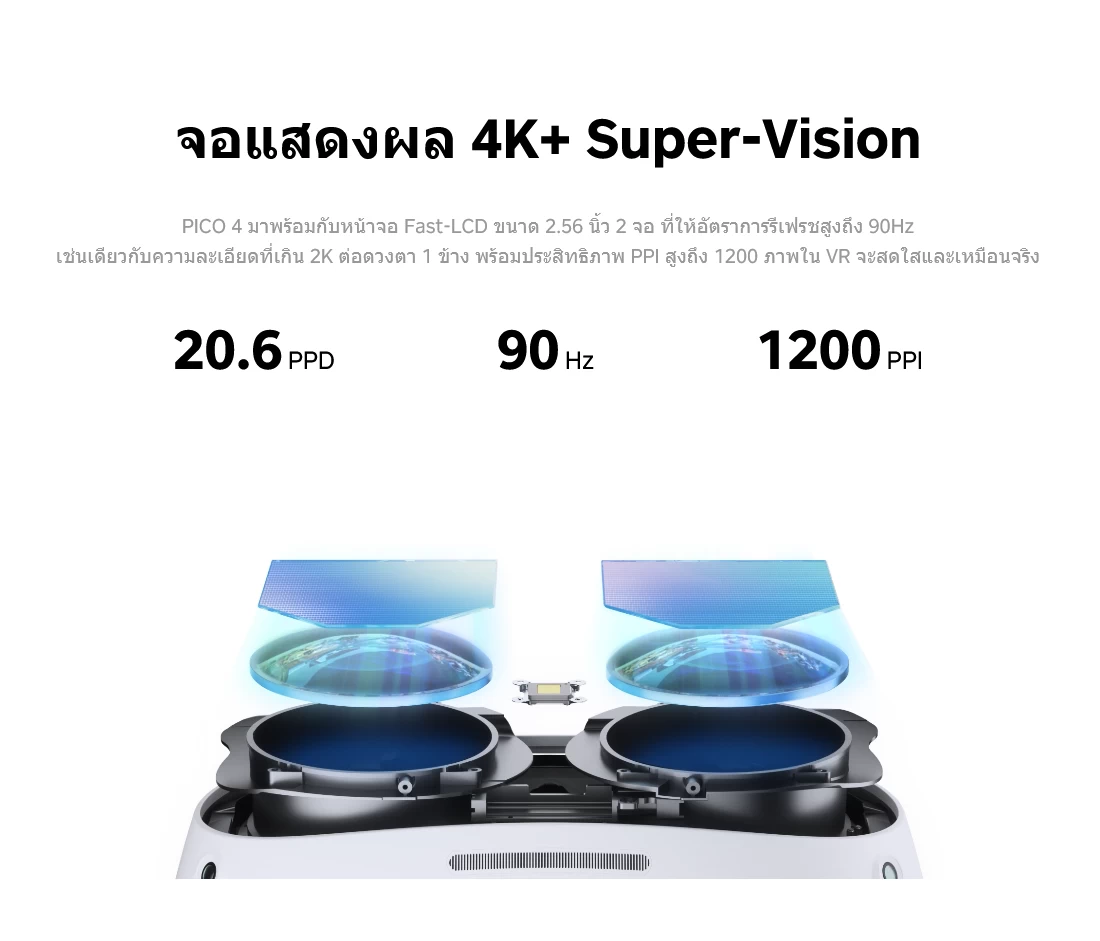 PICO 4 256 GB STARTER PACK + FREE 4 GAMES (TH)