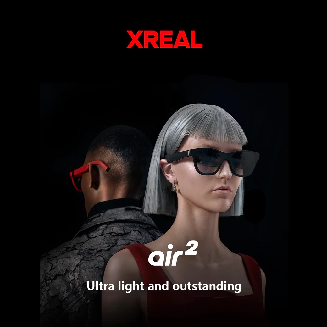 XREAL Air 2 (2023) Red – AR Glasses Gen-2