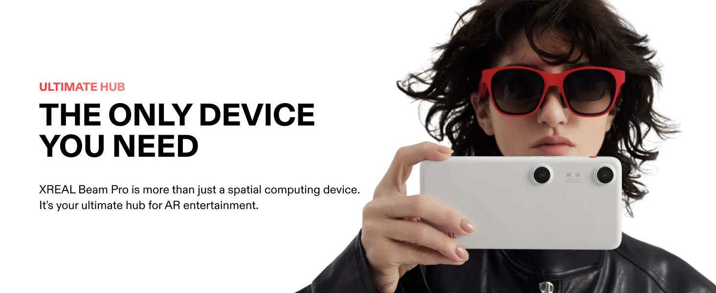 XREAL Beam Pro – ยกระดับประสบการณ์ AR ด้วยกล้อง 3 มิติคู่ 50MP และหน้าจอ Spatial UI ที่คมชัด