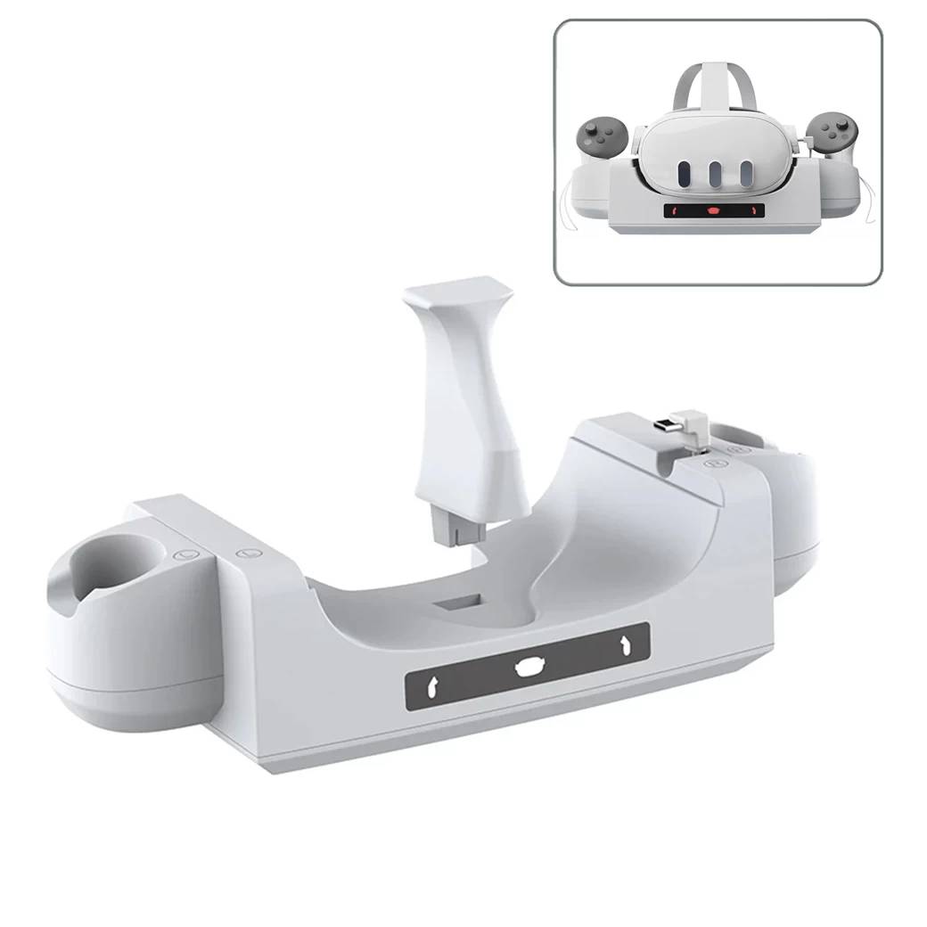 Meta Quest 3 : Smart VR Wall-Mounted Charger