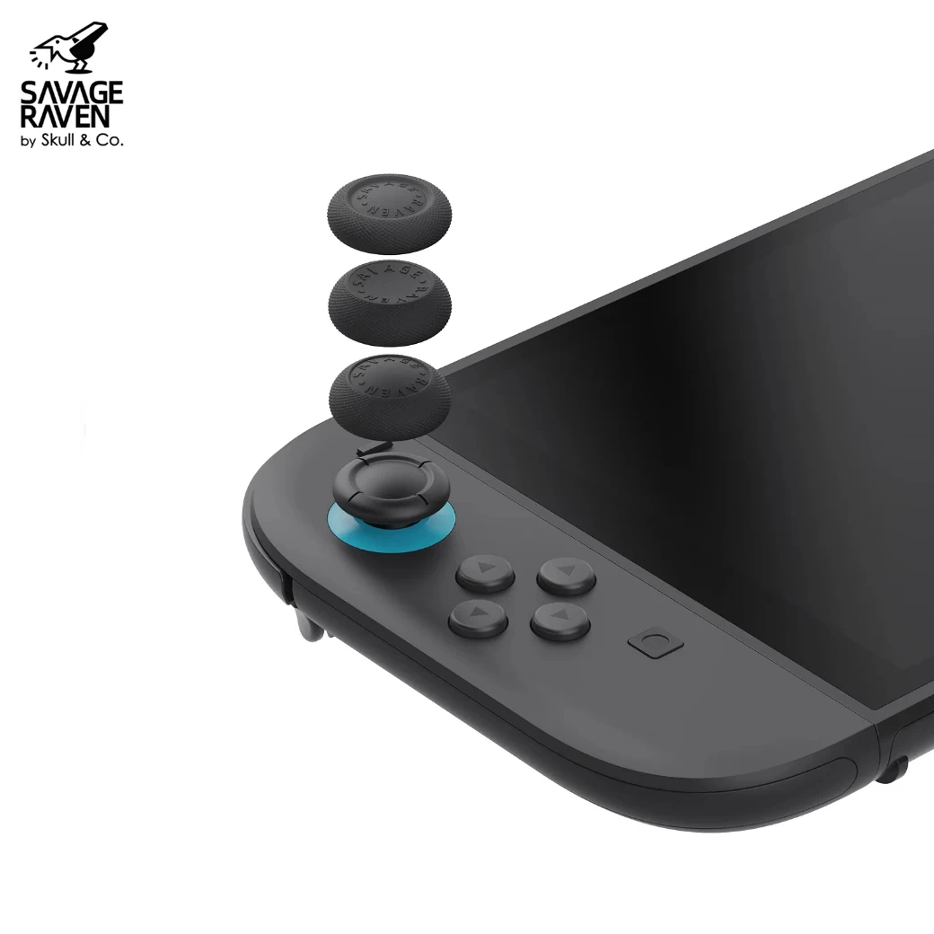 Nintendo Switch 2 : Savage Raven by Skull & Co. Thumb Grip
