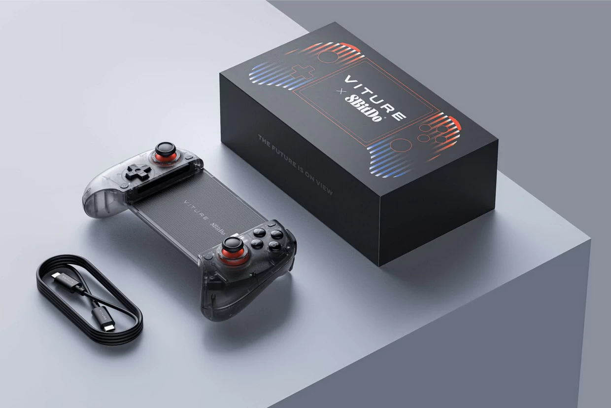 VITURE x 8BitDo Ultimate Mobile Gaming Controller – มาพร้อม Hall Effect Sticks ไร้ปัญหา Stick Drift เสถียร เล่นมันส์ ไม่มีสะดุด!