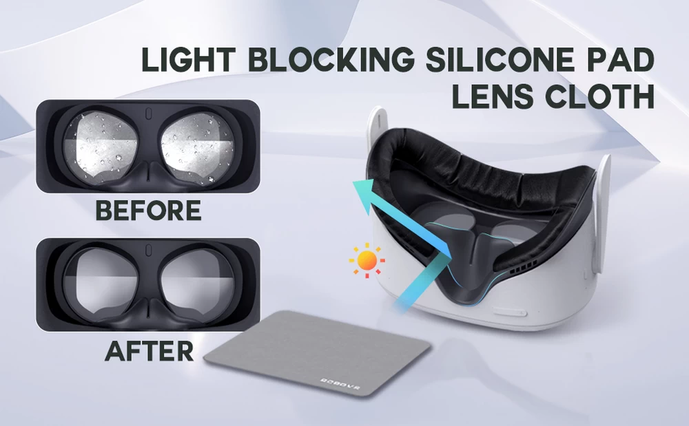 Meta Quest 2 : BoBoVR F2 Upgraded