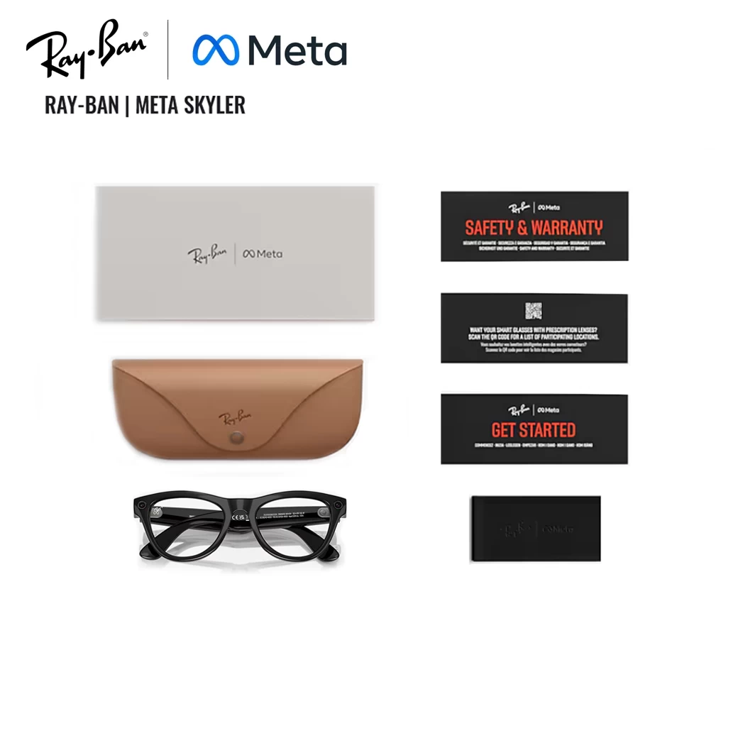 Ray-Ban Meta "SKYLER" AI Glasses – คุยโทรศัพท์ ถ่ายรูป วิดีโอ ฟังเพลง...ทุกอย่างอยู่ในแว่น