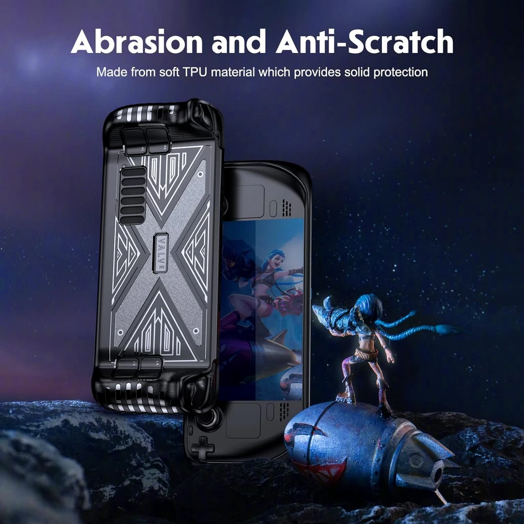 Steam Deck : TPU Cover (Black)