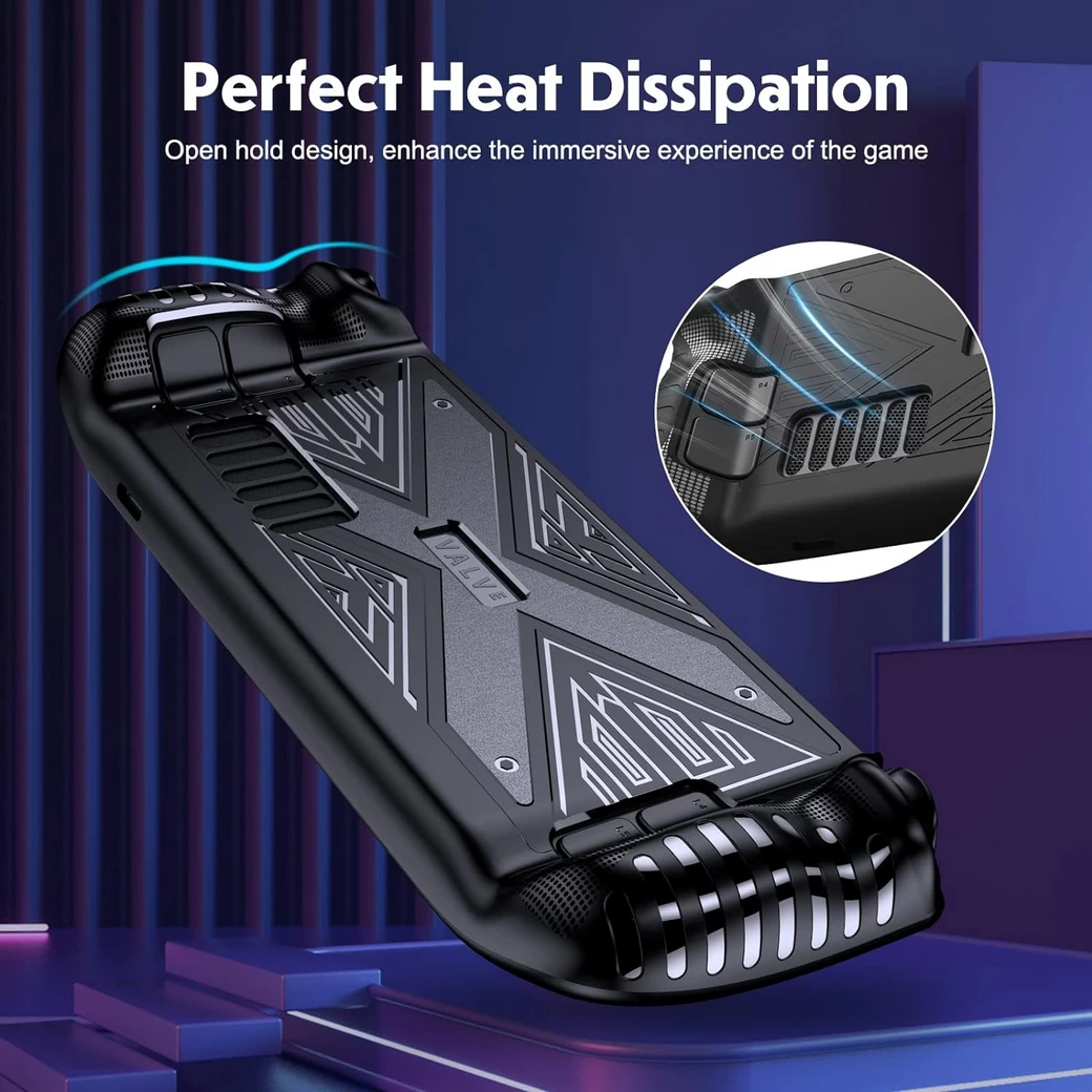 Steam Deck : TPU Cover (Black)