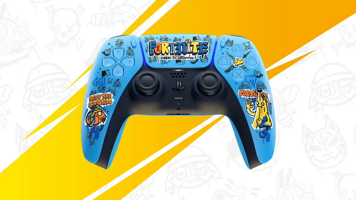 PS5 : DualSense Wireless Controller - Fortnite Limited Edition