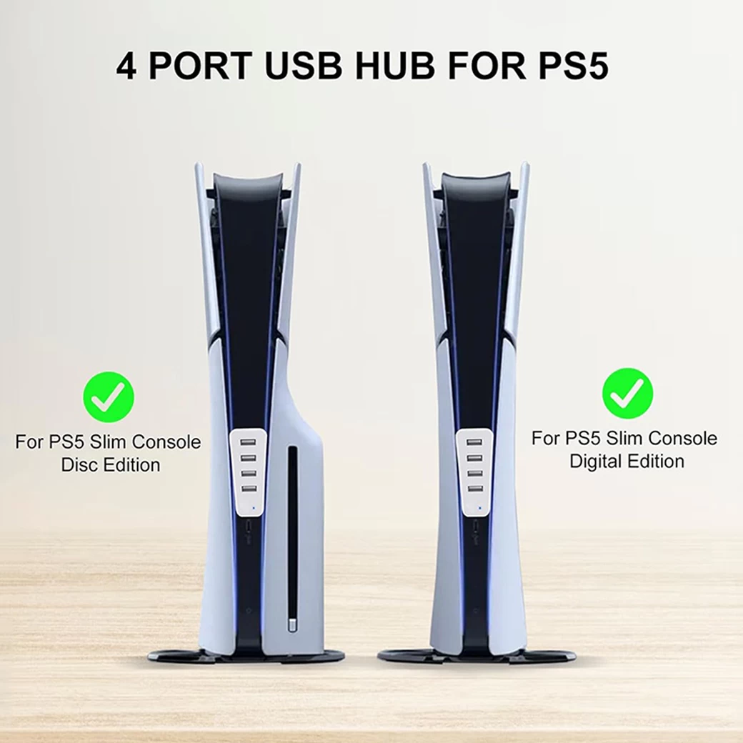 PS5 Slim : USB Hub 4 Port