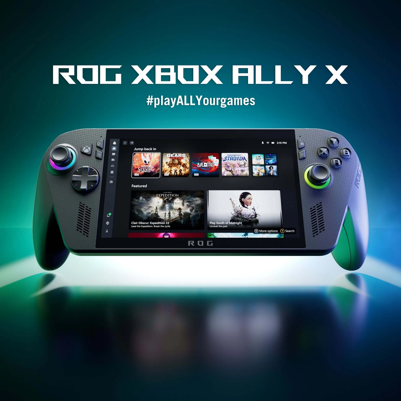 ROG Xbox Ally X – ขุมพลังใหม่ จัดเต็ม! RAM 24GB แบตอึดขึ้น 80Wh เล่นได้ยาวๆ ไม่มีสะดุด