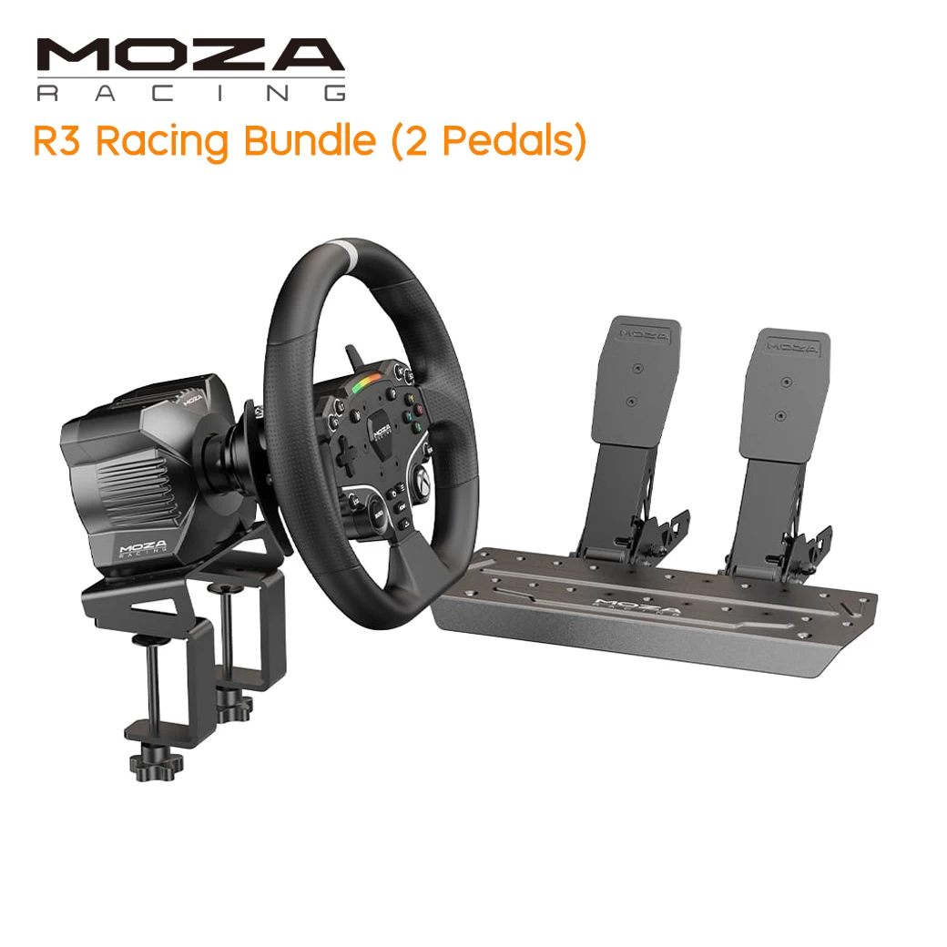 MOZA Racing R3 Bundle (2 Pedals)